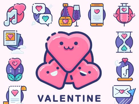30 Sugar-Sweet Valentine’s Day Icons